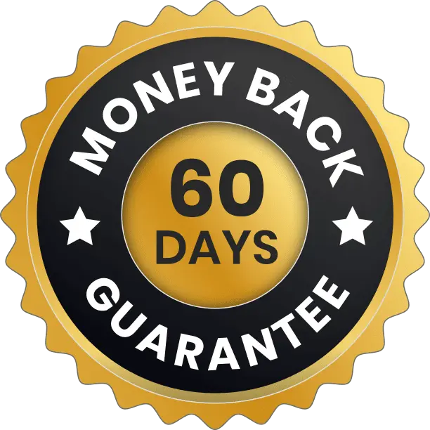 Lymph Flow 60 day money back guarantee badge