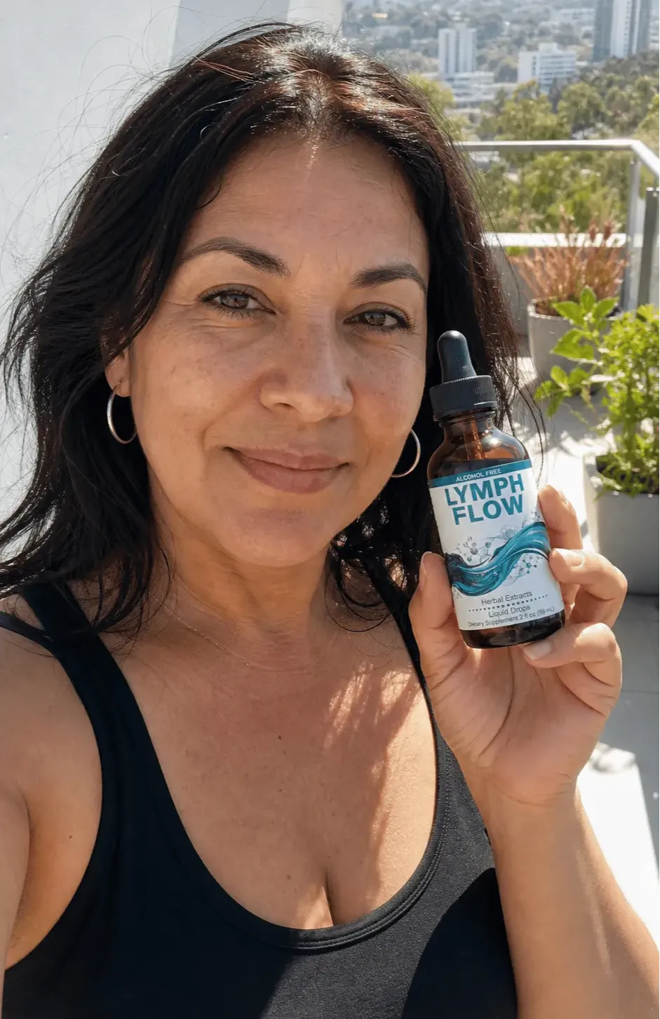 Sofia L. verified Lymph Flow customer review — lymphatic drainage results